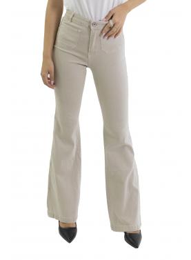 Jeans palazzo con tasche avanti "Ire"